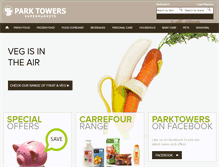 Tablet Screenshot of myparktowers.com
